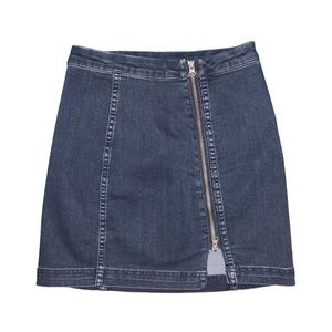 Free People, Denim Pencil Skirt, Size 4, Women’s